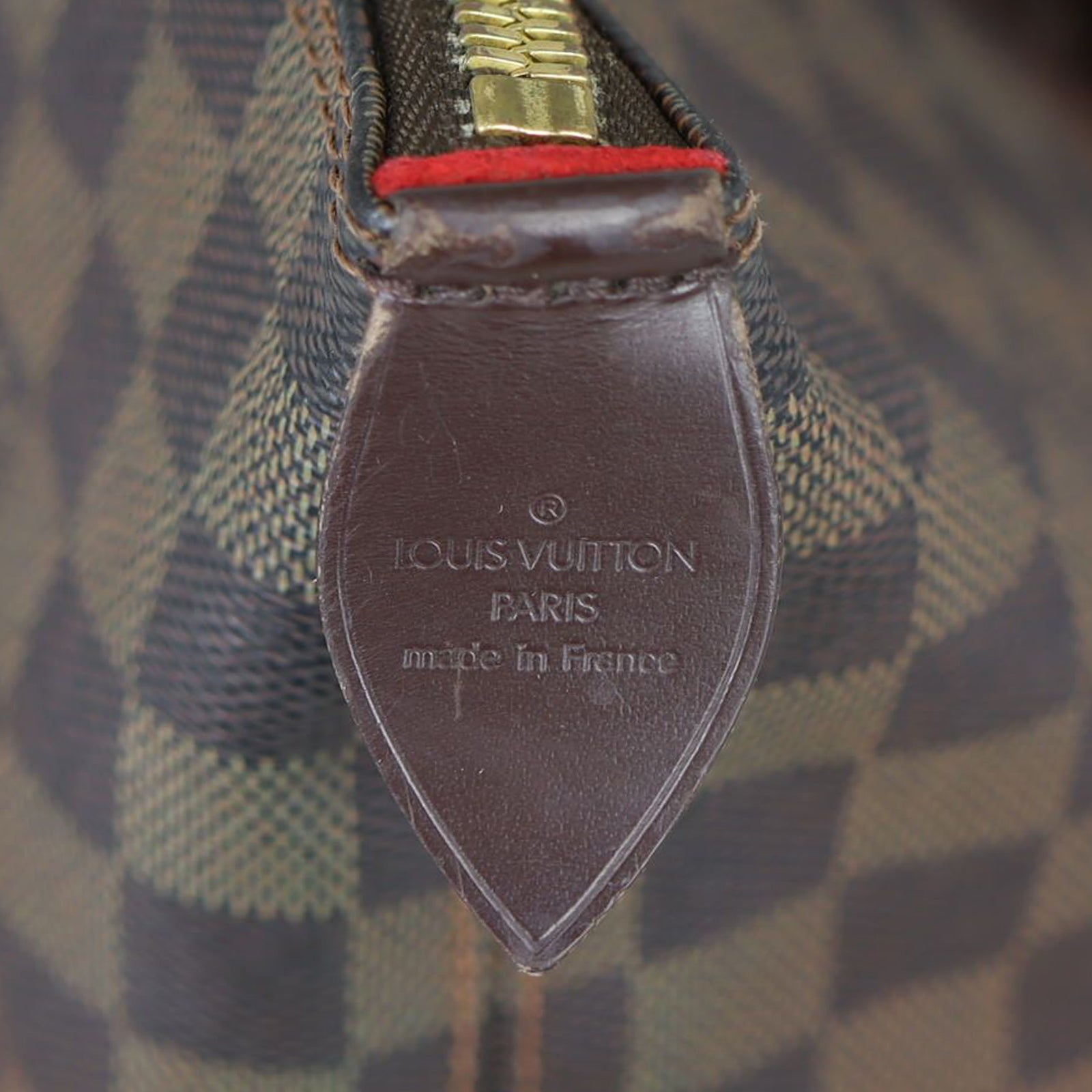 Louis Vuitton Saleya MM Damier Ebene Stamp