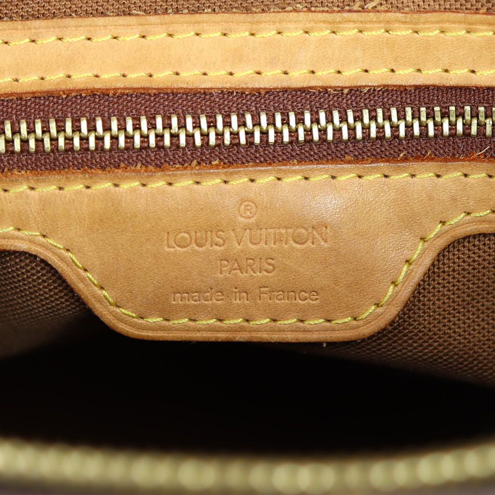Louis Vuitton Cabas Piano Monogram Stamp