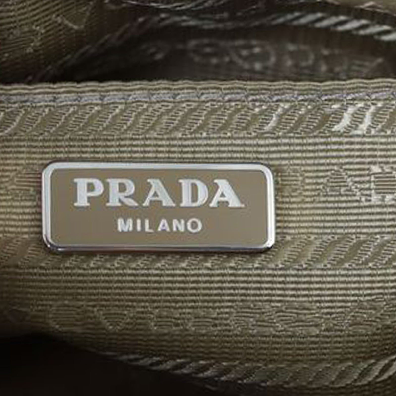 Prada Nappa Gaufre Crossbody Stamp