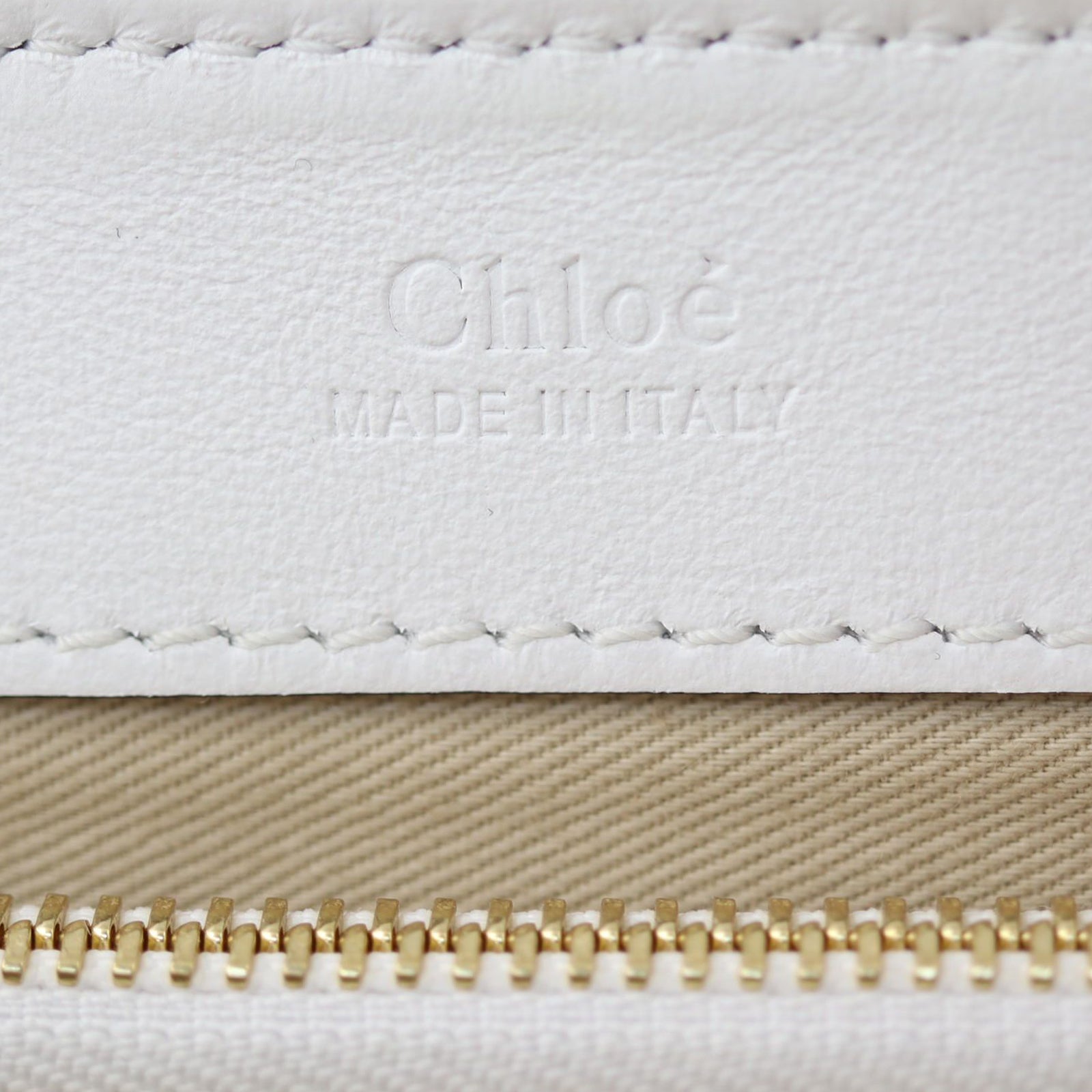 Chloe Small C Double Carry Bag Stamp