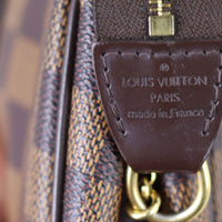 Louis Vuitton Eva Pochette Damier Ebene Stamp