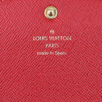 Louis Vuitton Emilie Wallet Damier Ebene Stamp