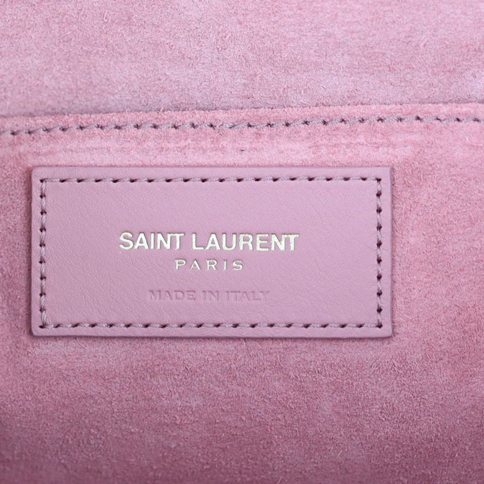 Saint Laurent Y Ligne Clutch Stamp