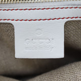 Gucci Embroidered Canvas Peggy Bamboo Hobo Stamp