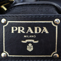 Prada Nappa Bow Satchel Stamp