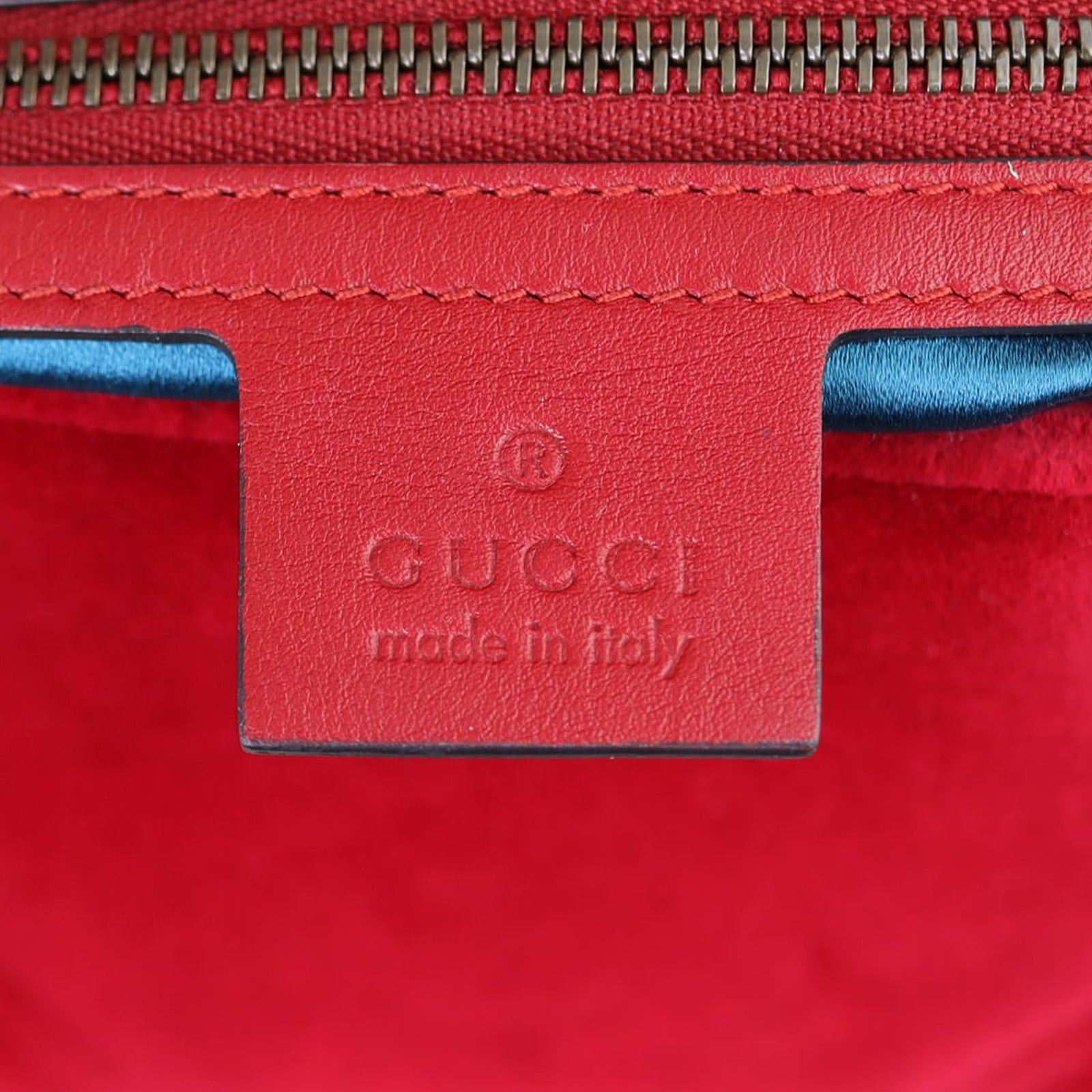 Gucci GG Marmont Velvet Small Shoulder Bag Stamp