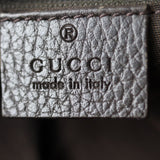Gucci Interlocking G Leather Tote Stamp