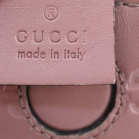 Gucci Guccissima Linea A Bee Foldover Tote Stamp