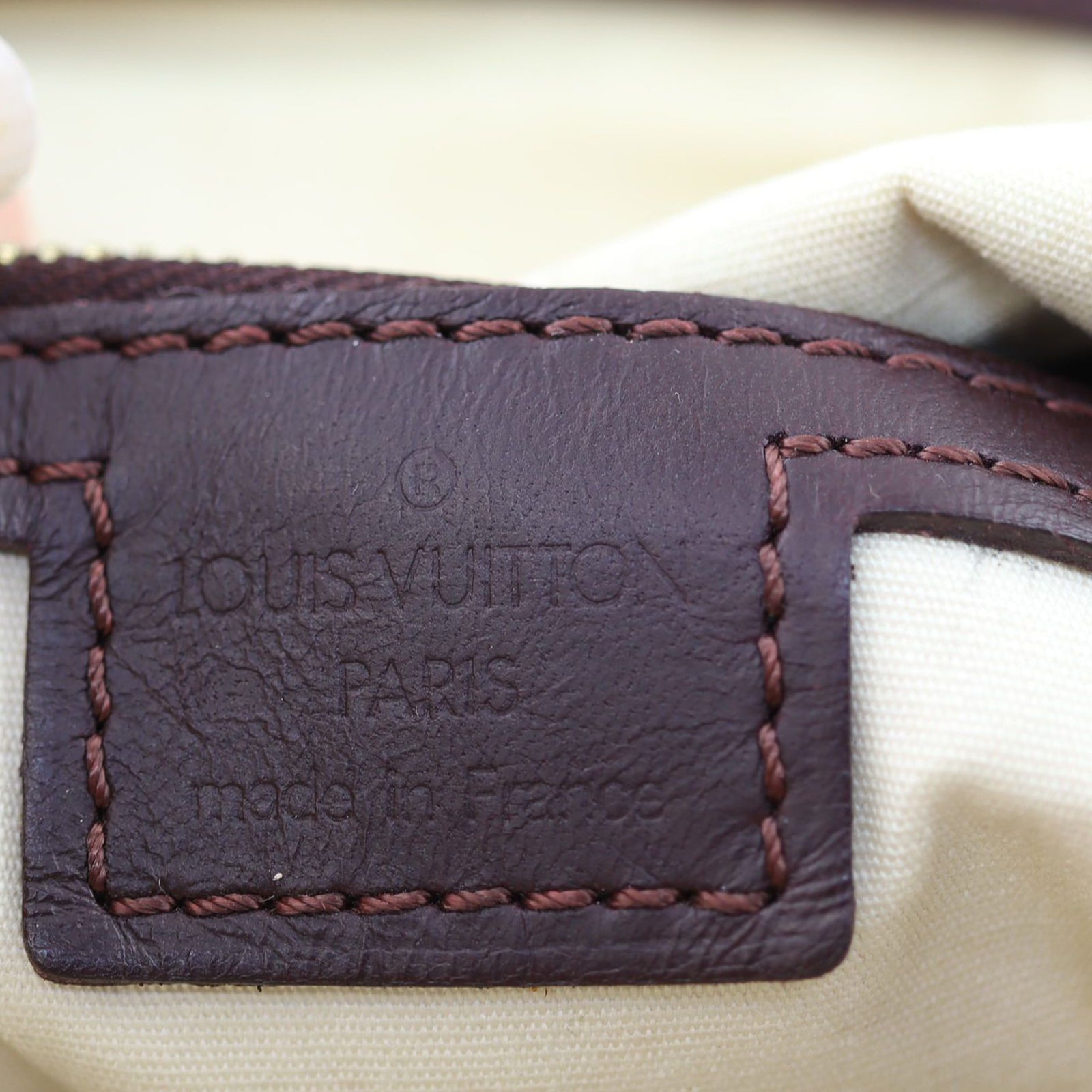 Louis Vuitton Francoise Mini Lin Stamp