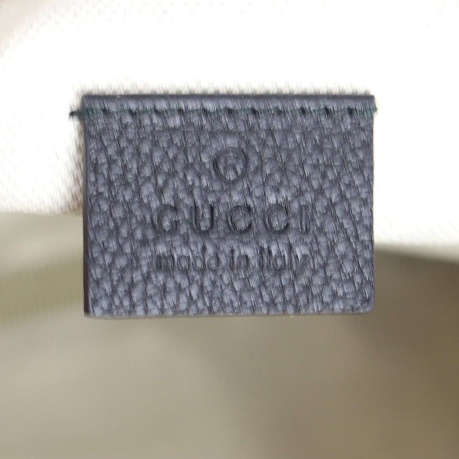 Gucci Retro Print Leather Belt Bag Stamp