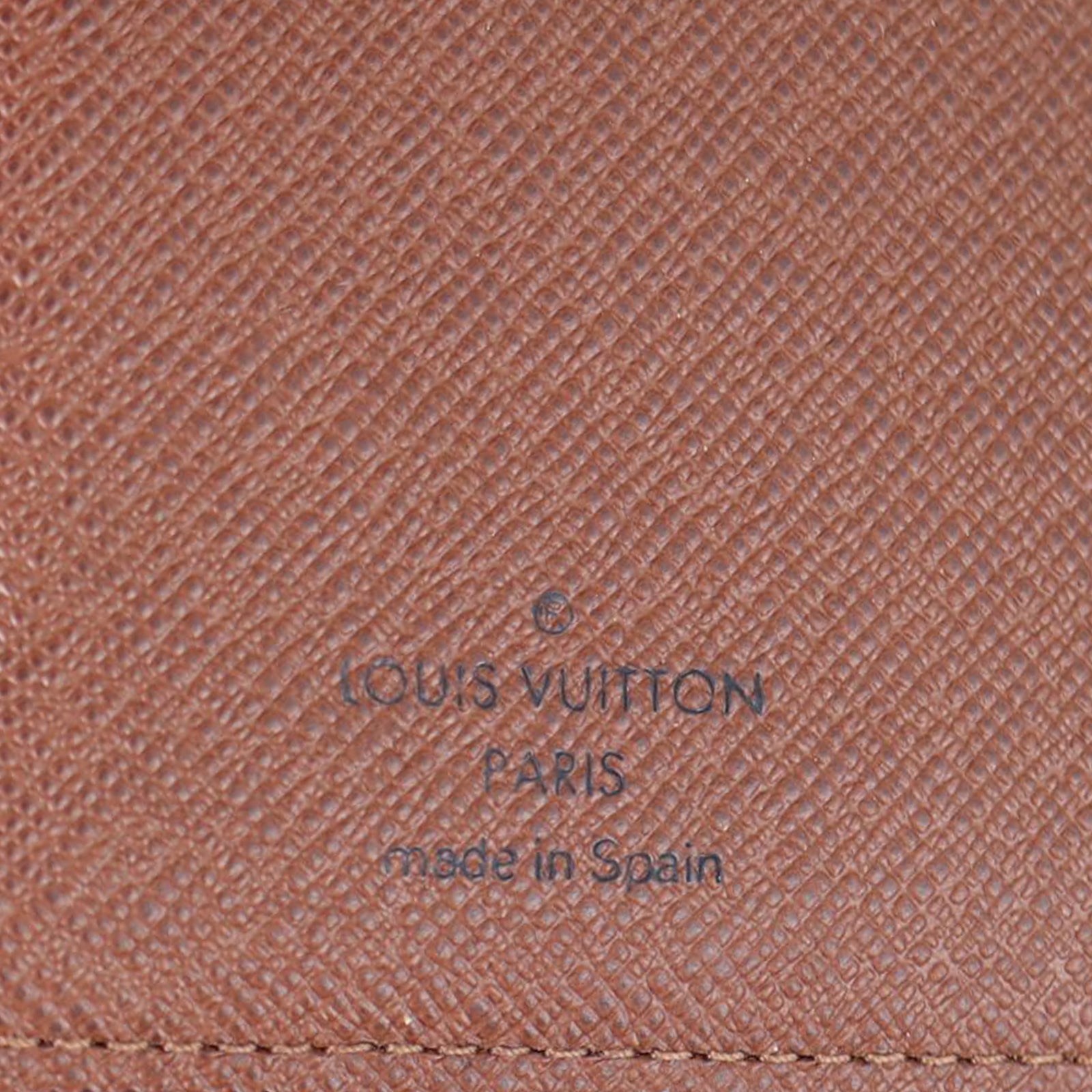 Louis Vuitton Small Ring Agenda Cover Monogram Stamp