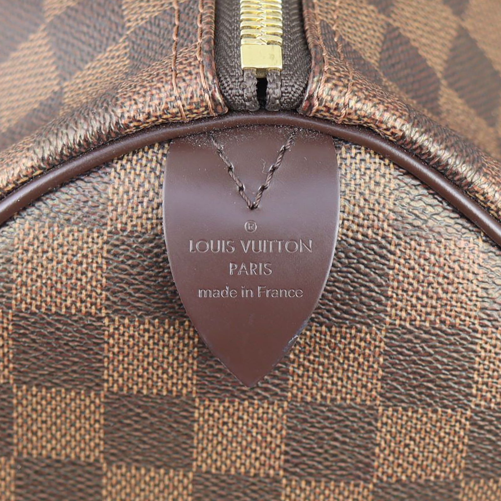 Louis Vuitton Keepall 50 Damier Ebene Stamp
