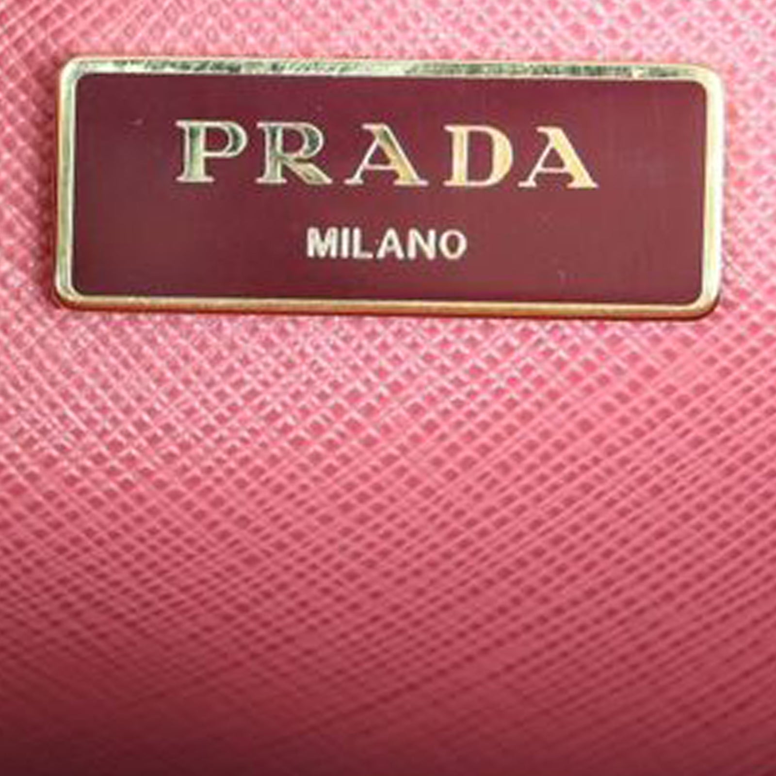 Prada Saffiano Lux Promenade Small Stamp