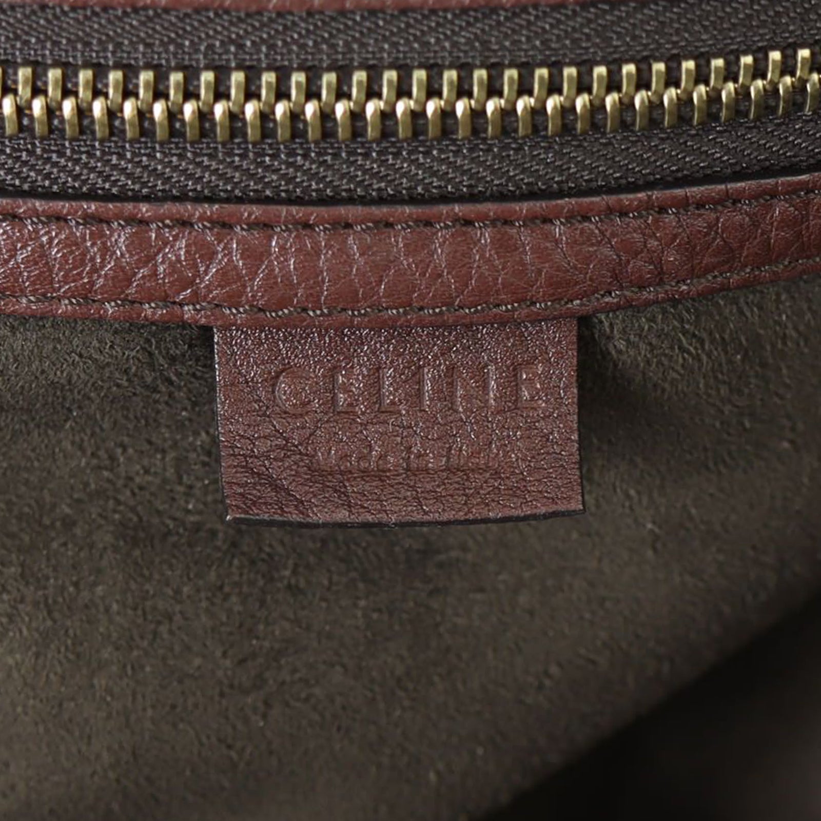 Celine Mini Luggage Tote Stamp