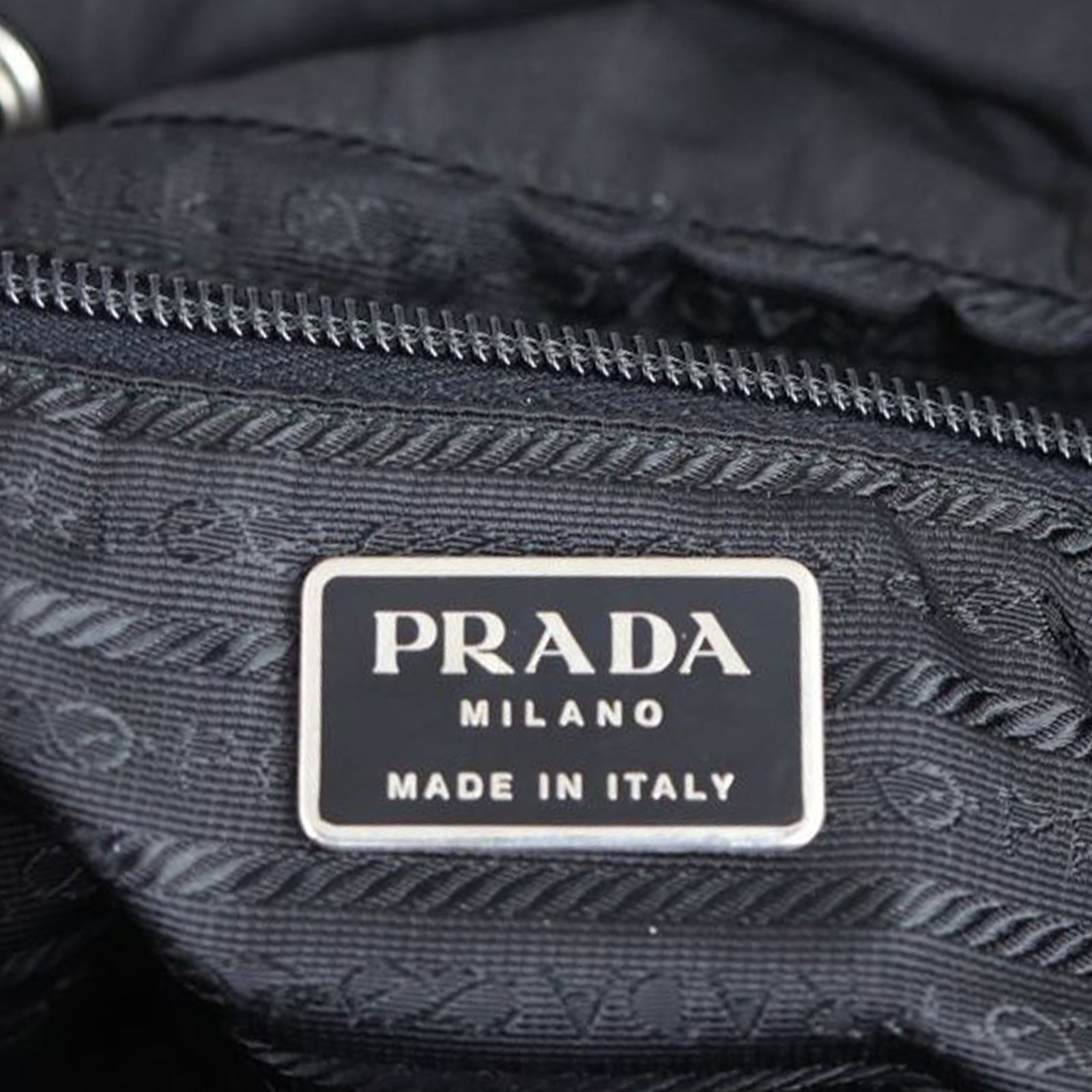 Prada Tessuto Vela Backpack Stamp