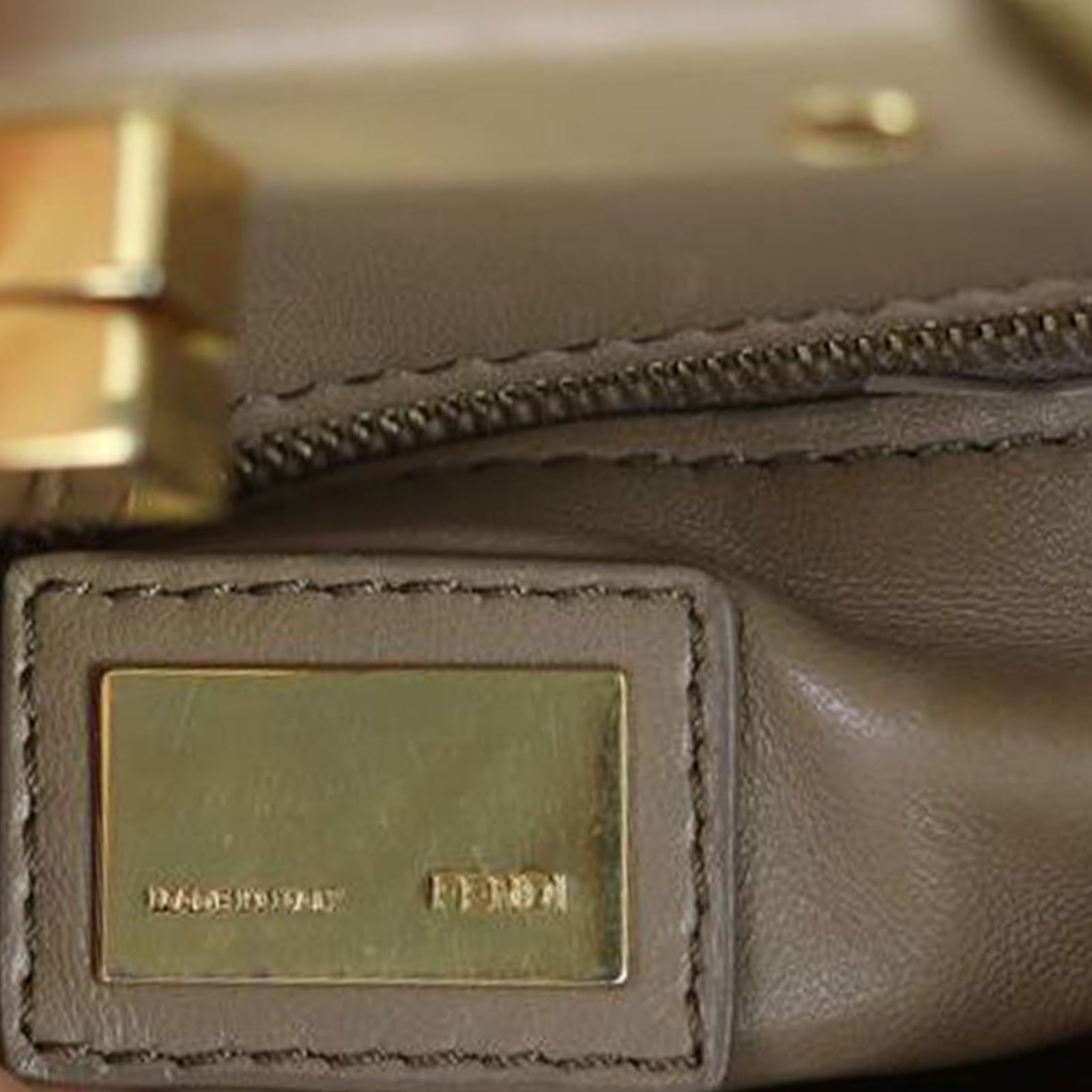 Fendi Peekaboo Mini Stamp