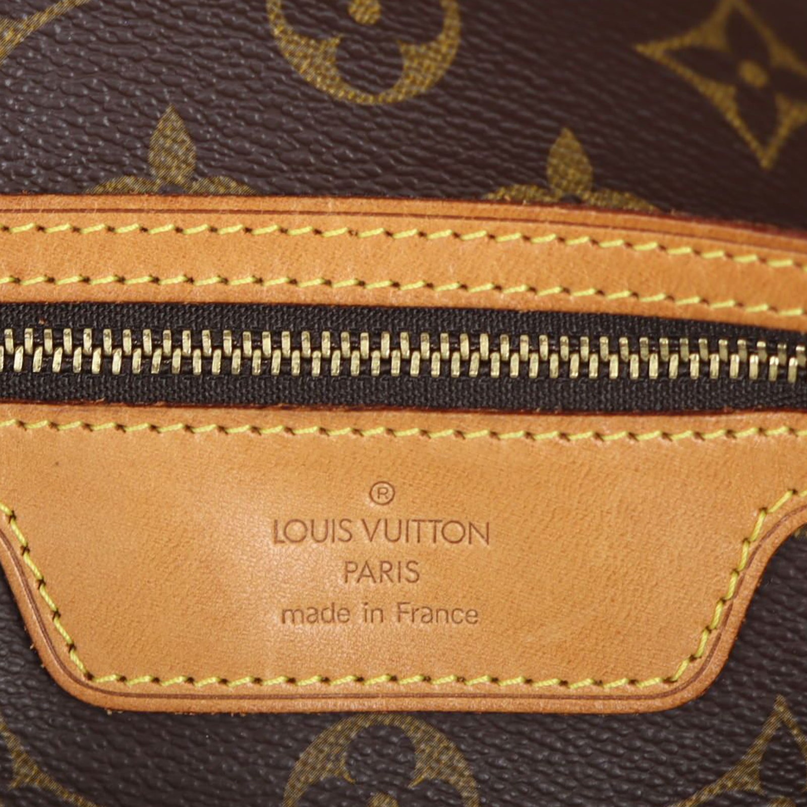 Louis Vuitton Sac Shopping Tote Monogram Stamp