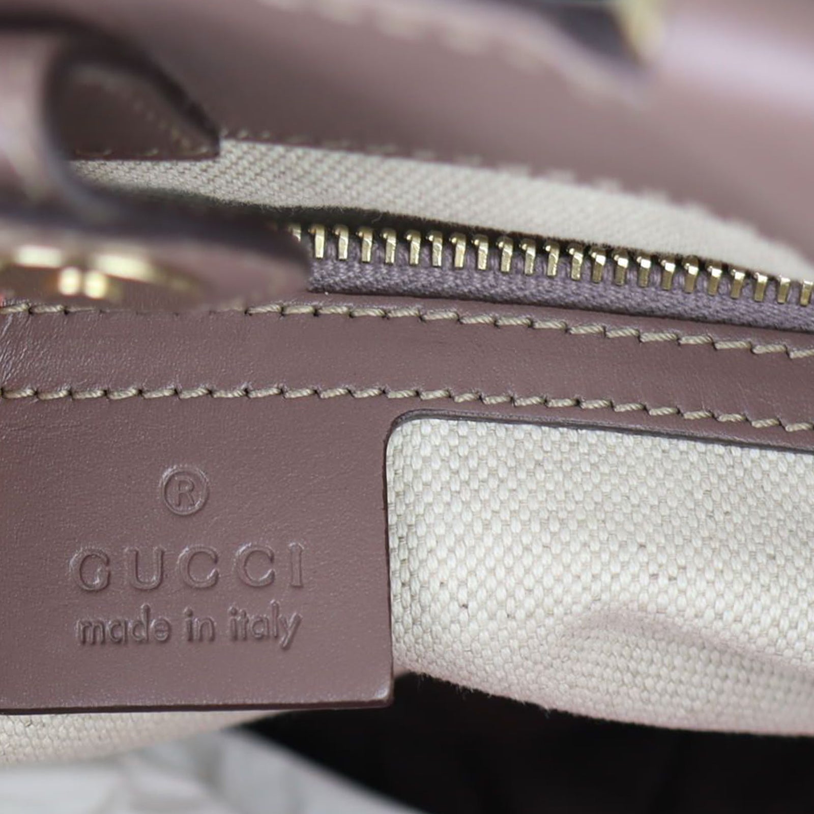 Gucci GG Canvas Mayfair Tote Stamp