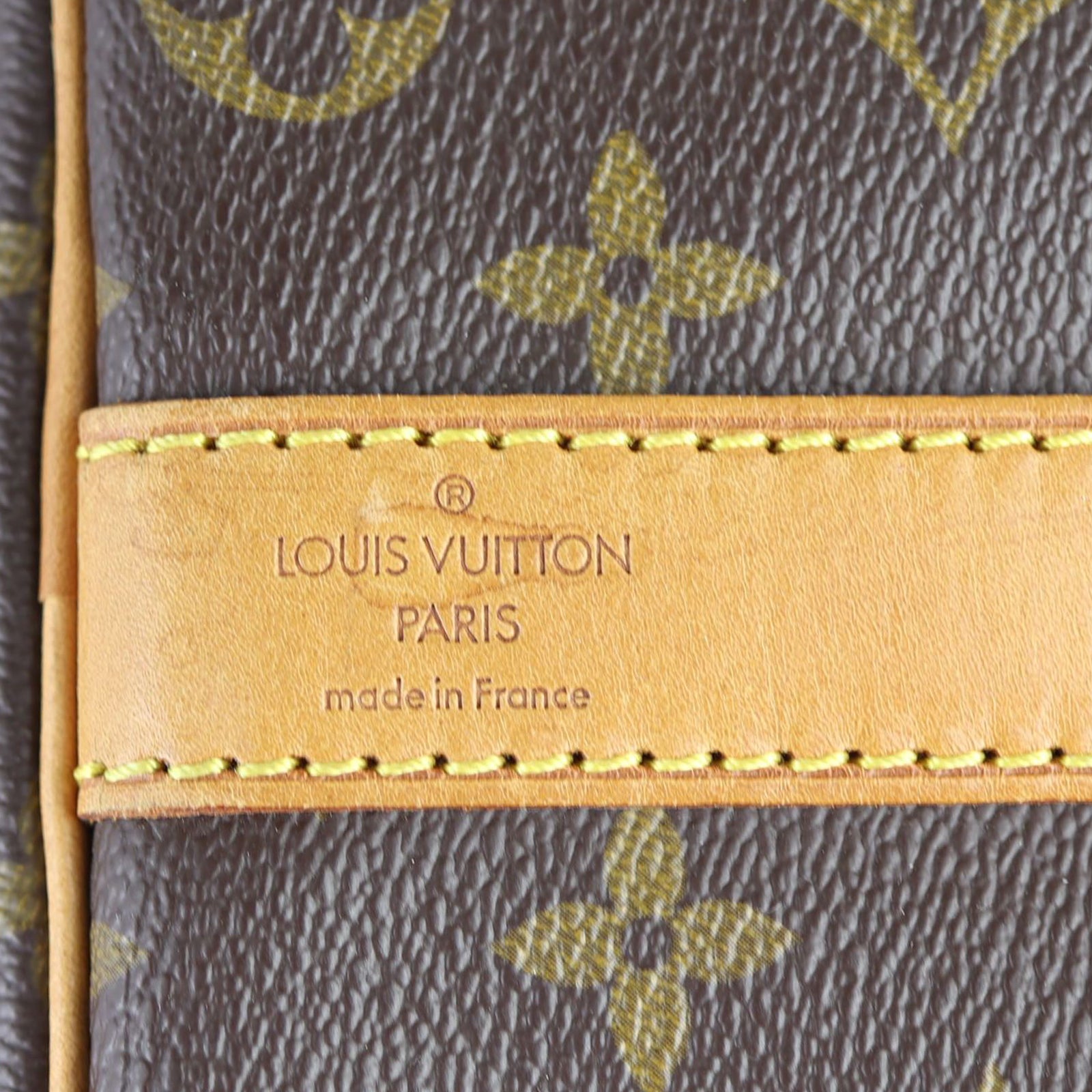 Louis Vuitton Keepall 50 Bandouliere Monogram Stamp