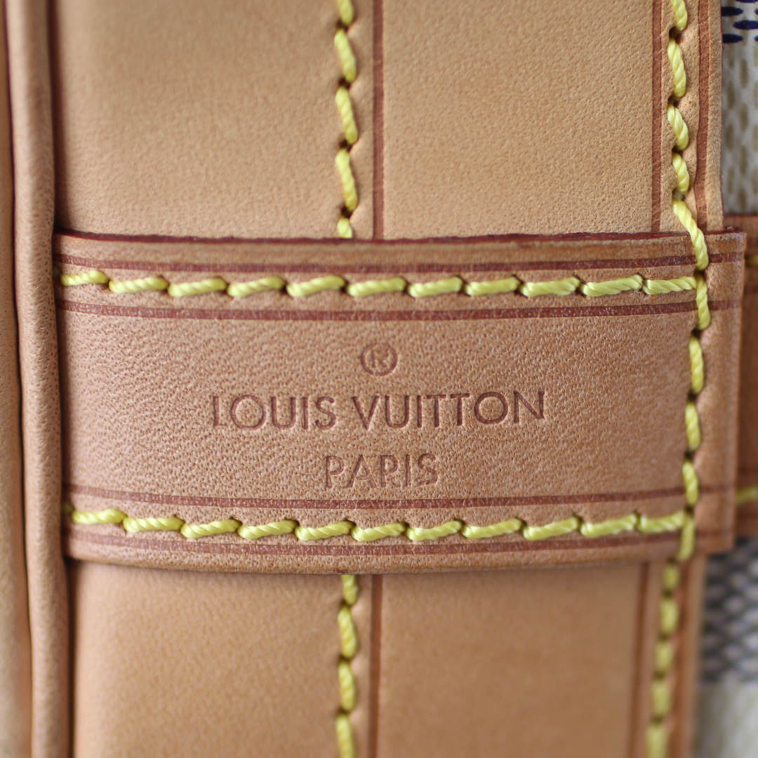 Louis Vuitton Noe Damier Azur Stamp