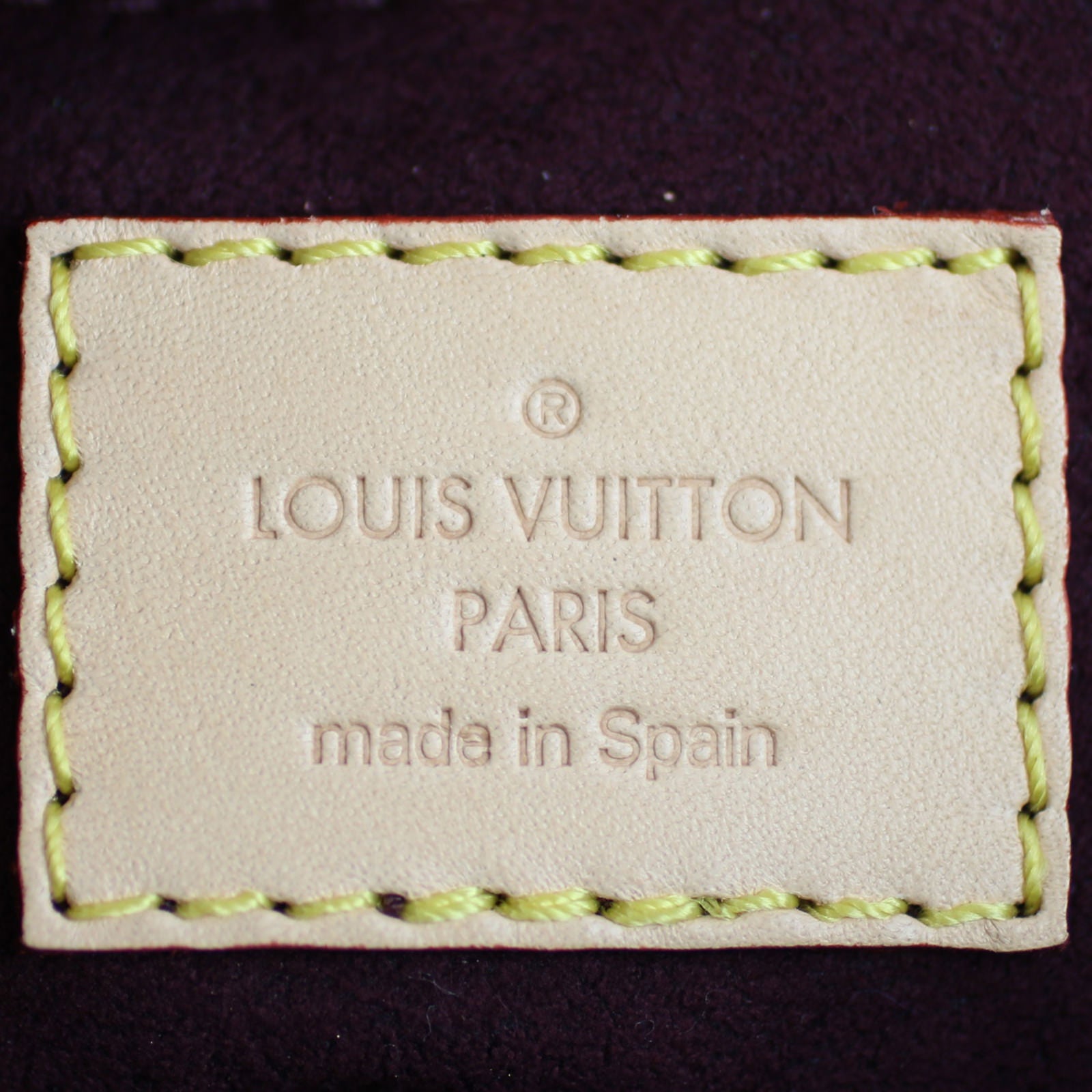 Louis Vuitton Montaigne MM Monogram Stamp