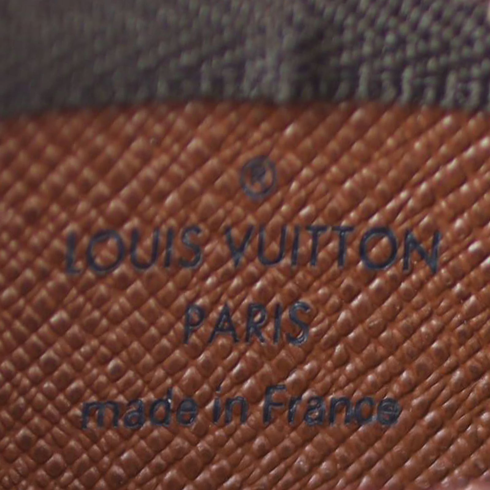 Louis Vuitton Key Pouch Monogram Stamp