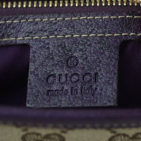 Gucci GG Canvas Mini Top Handle Bag Stamp