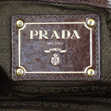 Prada Vitello Shine Two-Way Tote Stamp