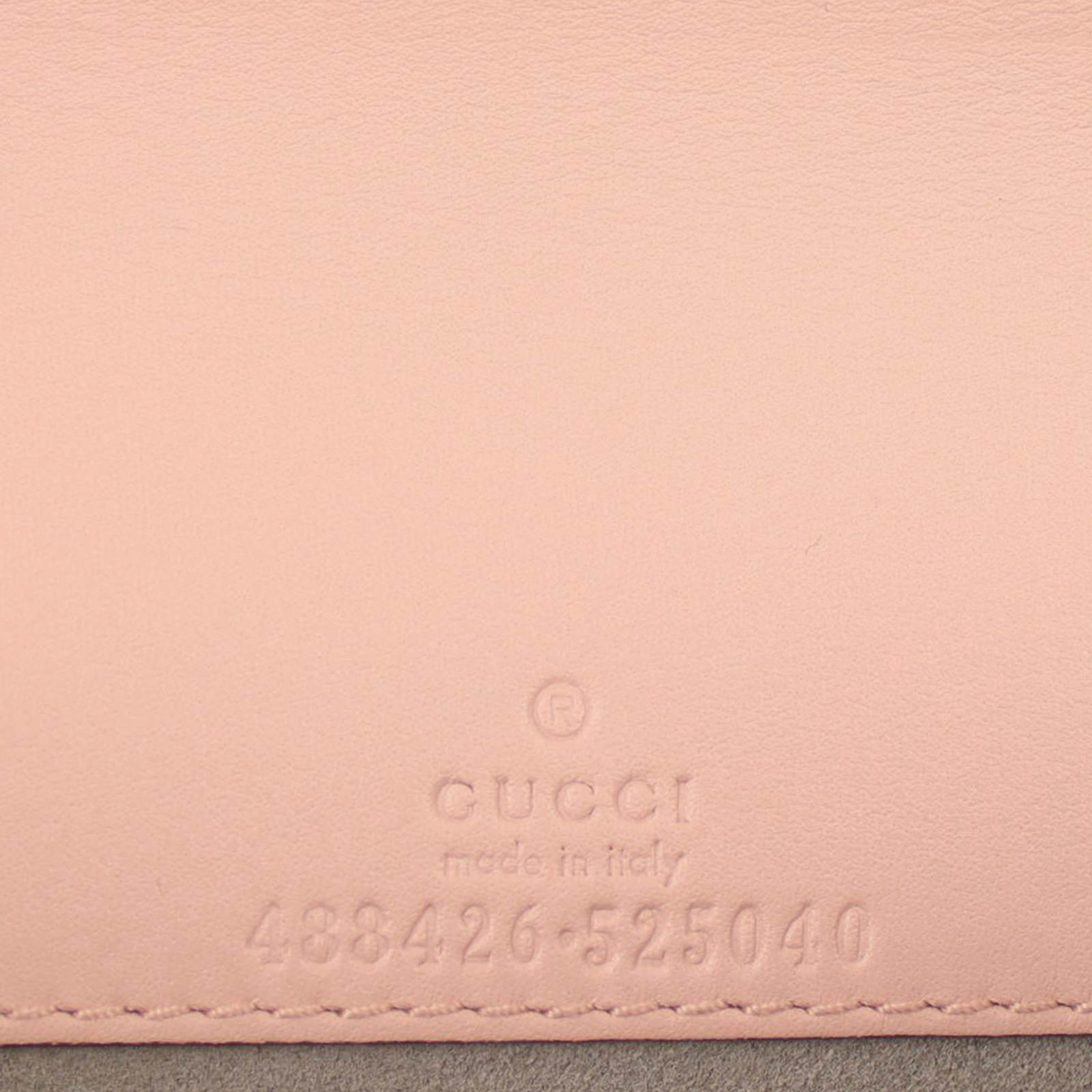 Gucci GG Marmont Mini Chain Bag Stamp and Date Code