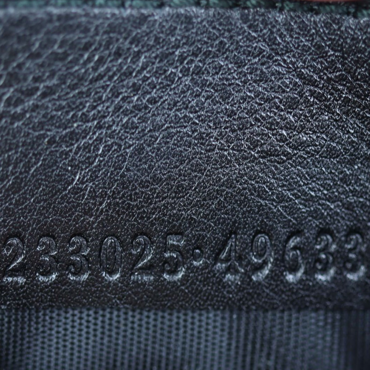 Gucci Guccissima Twins Zip Around Wallet Large Date code
