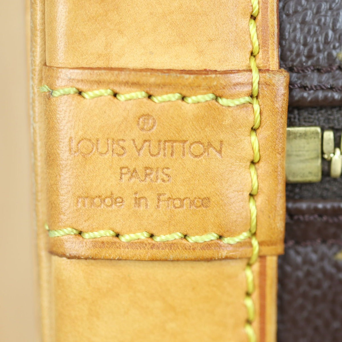 Louis Vuitton Alma PM Monogram Stamp
