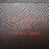 Louis Vuitton Key Pouch Damier Ebene Stamp
