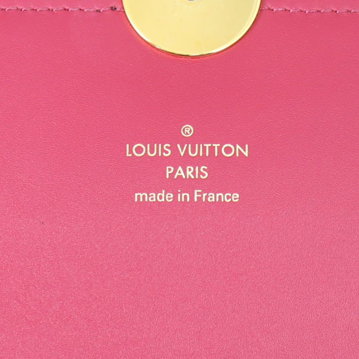 Louis Vuitton Flore Chain Wallet Stamp
