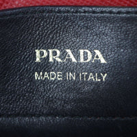 Prada Saffiano Cuir Double Bag Medium Stamp