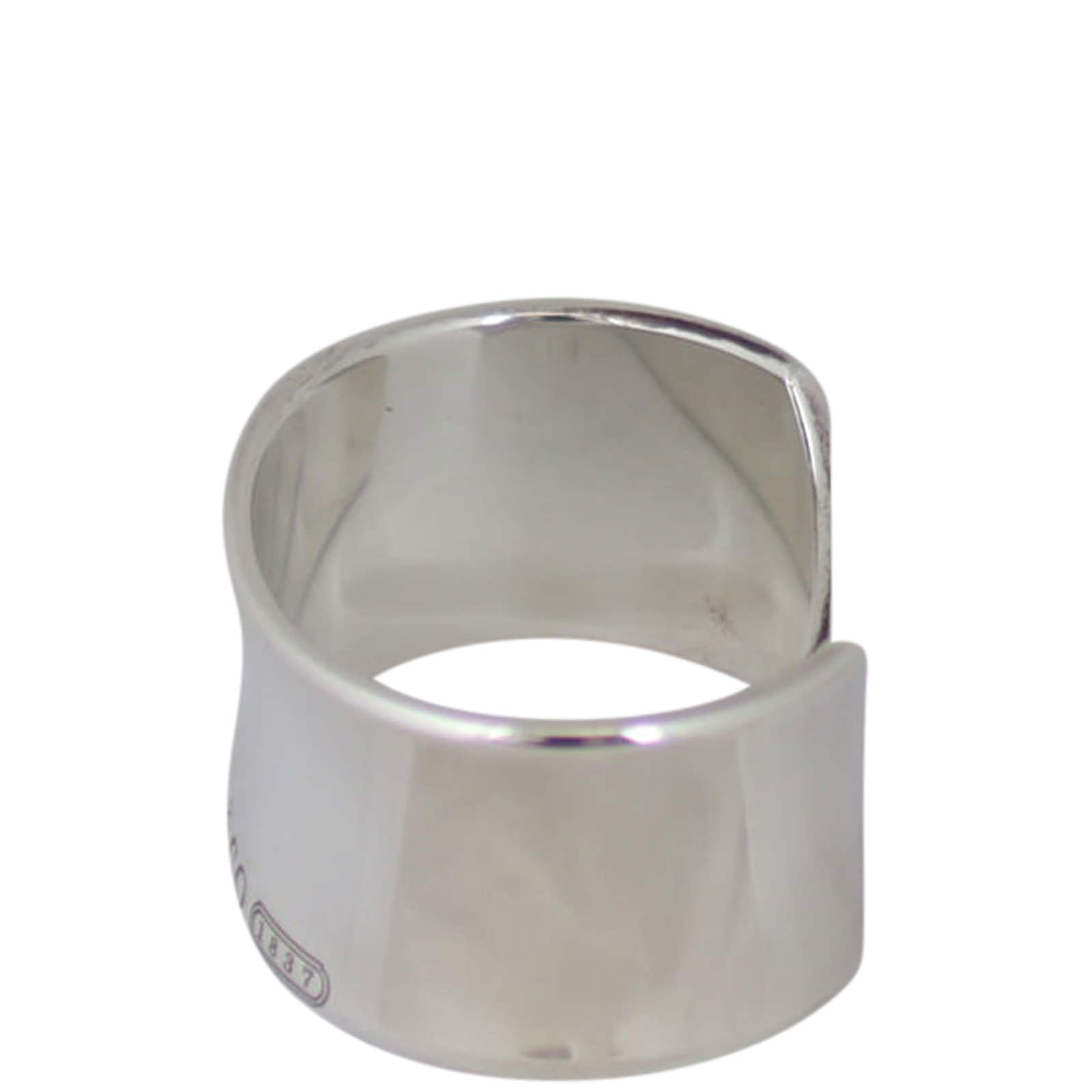 Tiffany & Co Wide Band Cuff Side