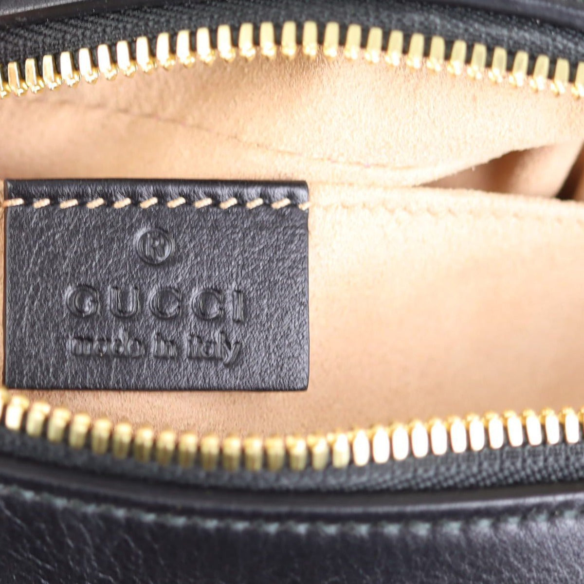 Gucci Guccissima Signature Camera Bag Stamp
