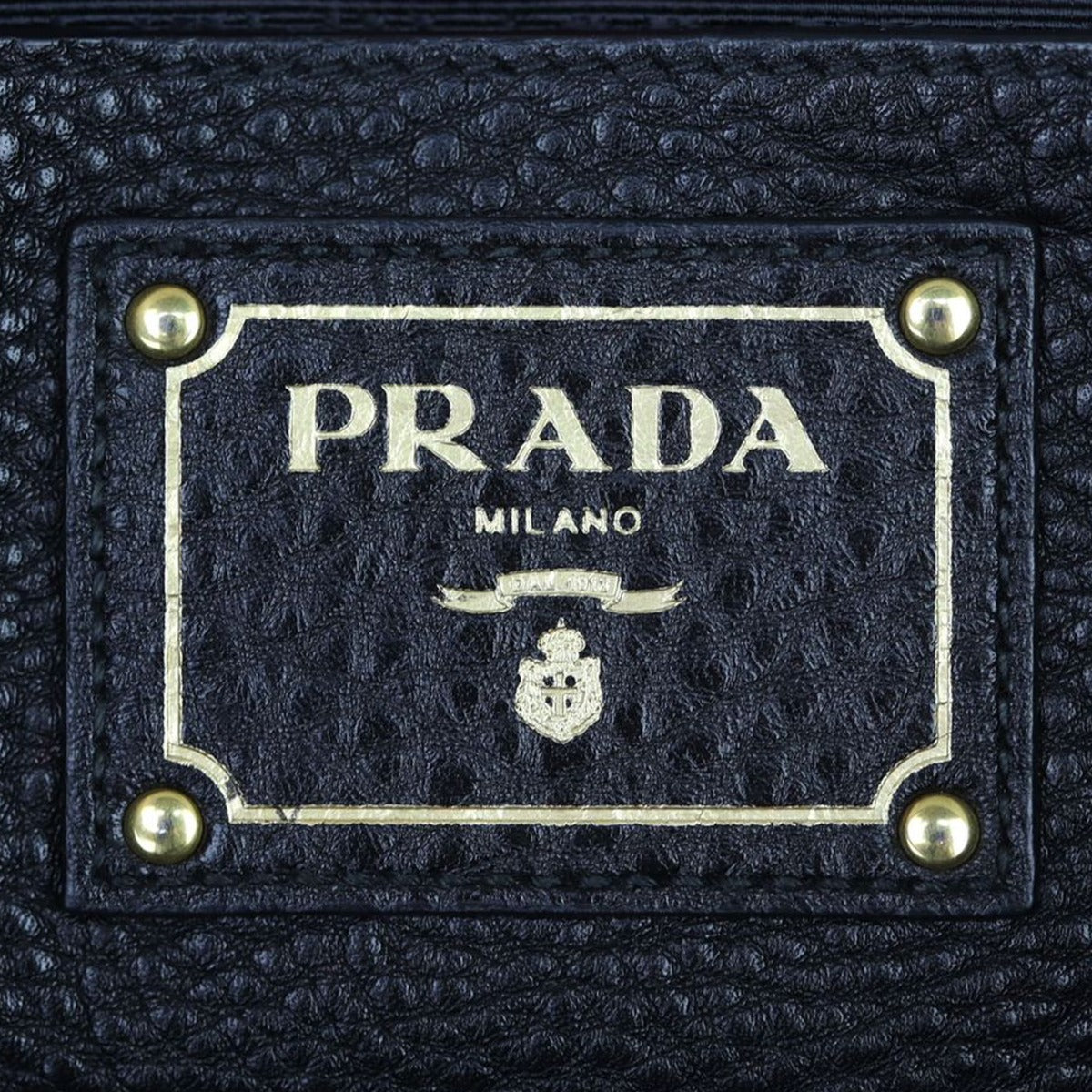 Prada Vitello Daino Shopping Large Tote Bag Stamp
