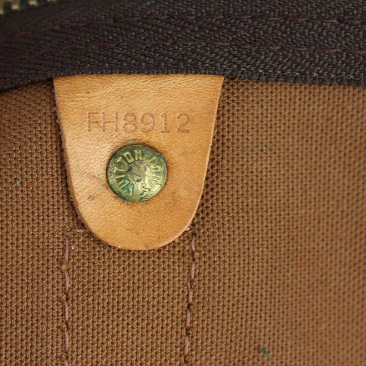 Louis Vuitton Keepall 50 Bandouliere Monogram Date code

