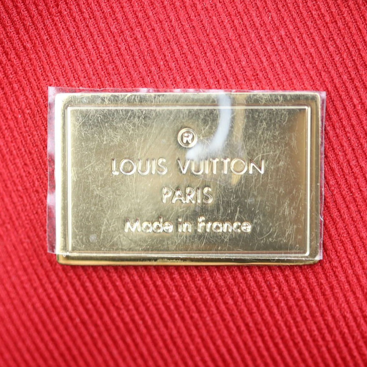 Louis Vuitton Alma BB Vernis Lisse (red) Stamp
