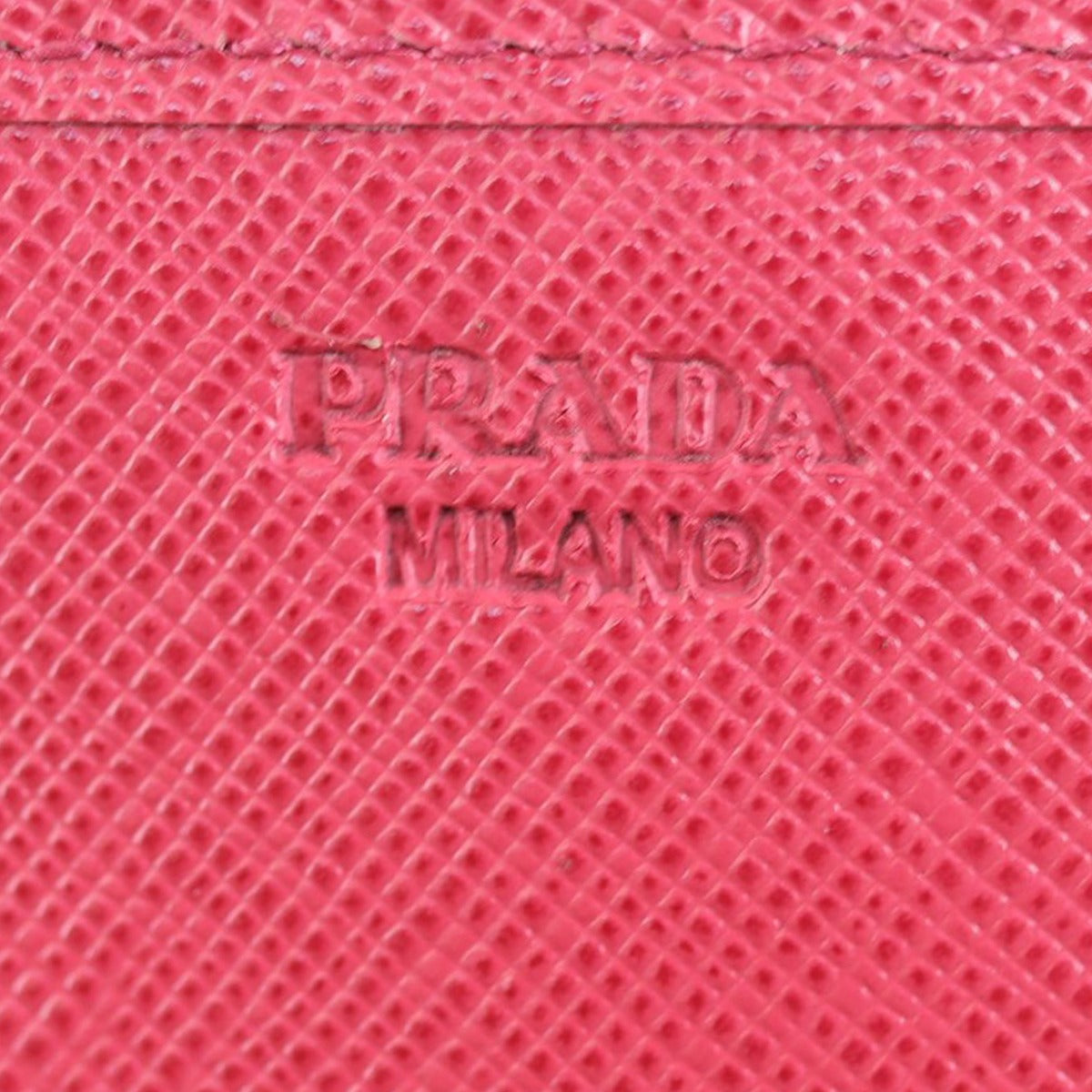 Prada Saffiano Bow Continental Wallet Stamp


