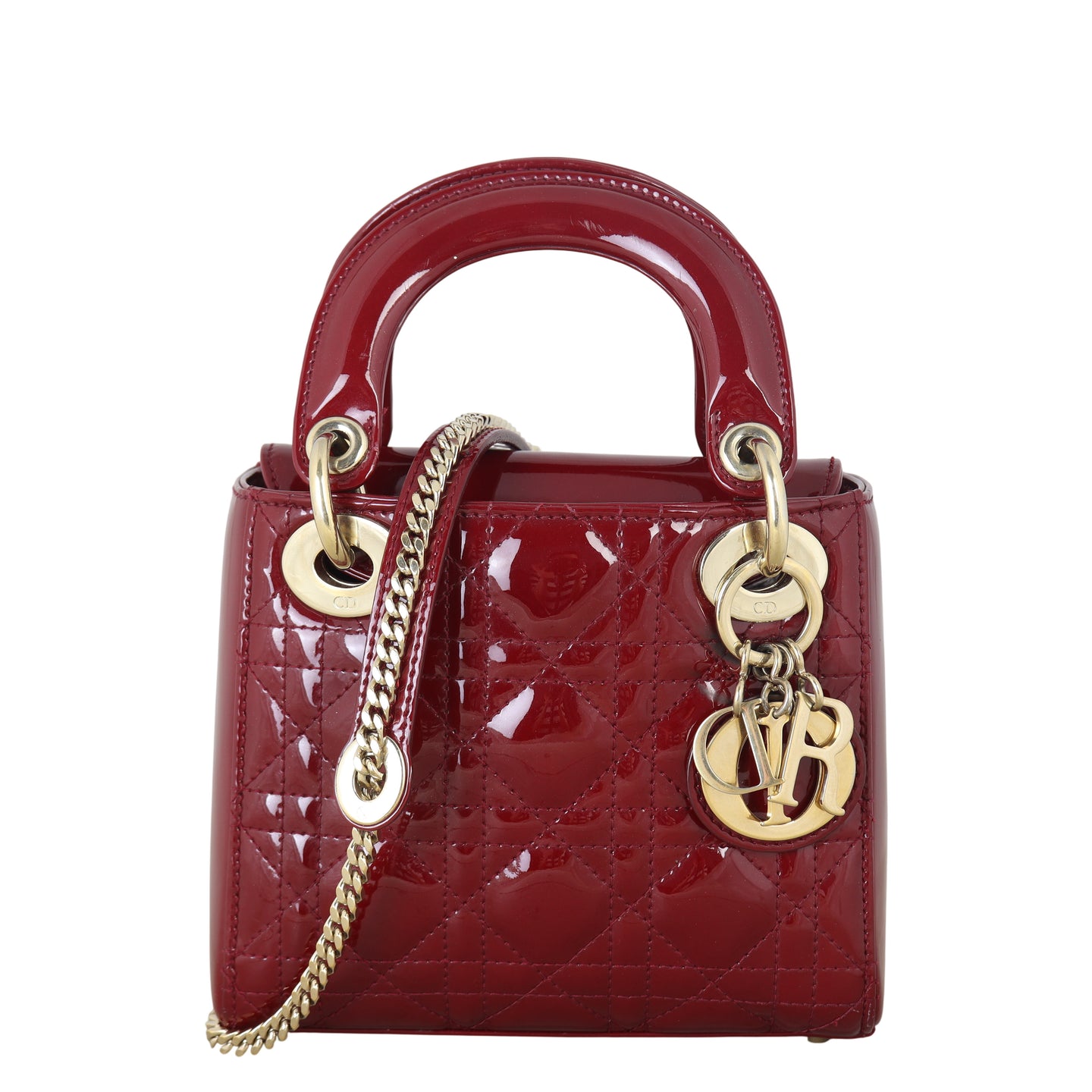 Dior Lady Dior Mini Patent