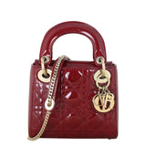 Dior Lady Dior Mini Patent