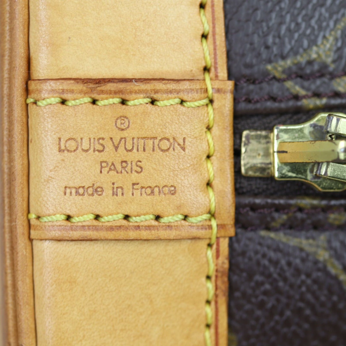 Louis Vuitton Alma PM Monogram Stamp
