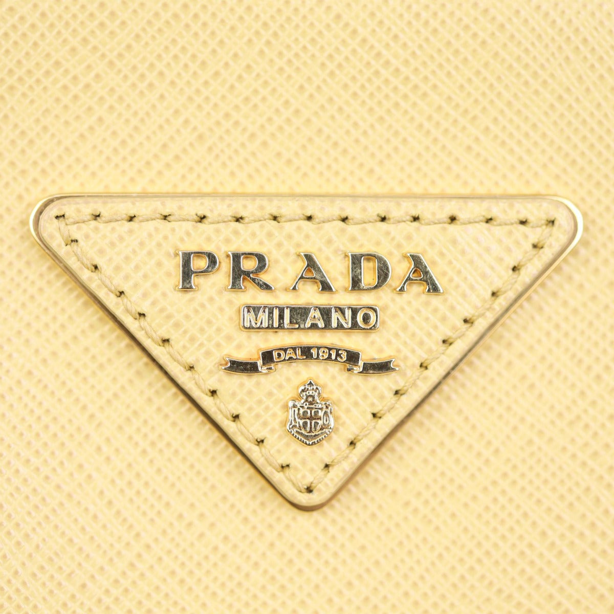 Prada Saffiano Lux Galleria Double Zip Tote Mini Hardware
