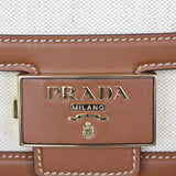 Prada Logo Plaque Shoulder Bag Hardware
