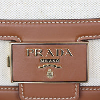 Prada Logo Plaque Shoulder Bag Hardware
