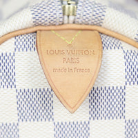Louis Vuitton Speedy 30 Damier Azur Stamp
