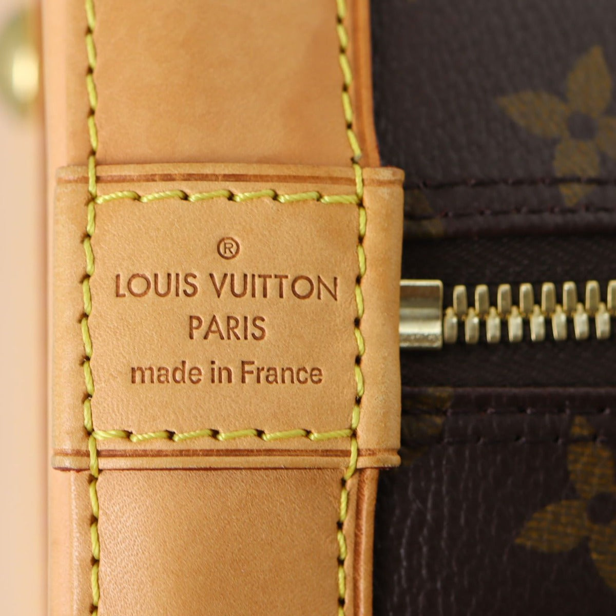 Louis Vuitton Alma PM Monogram Stamp
