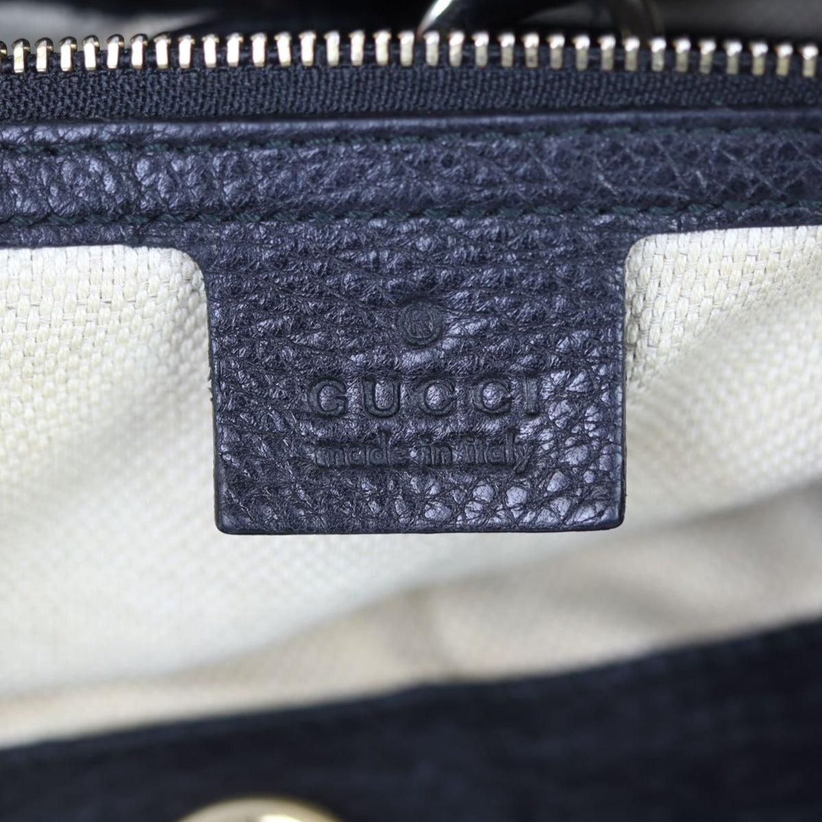 Gucci Soho Chain Shoulder Bag Large Stamp
