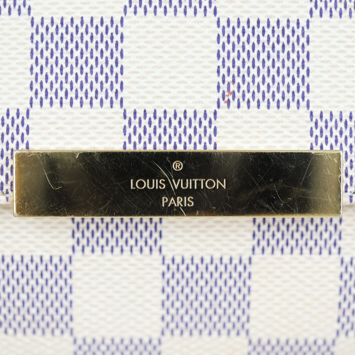 Louis Vuitton Favorite MM Damier Azur Hardware
